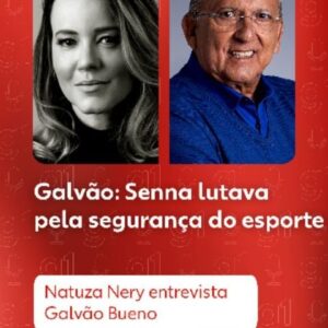 Natuza Nery Instagram - Em conversa com @natuzanery, @galvaobueno conta ao #OAssunto desta quarta--feira que #AyrtonSenna lutava por mais segurança na #Fórmula1 e explica o que mudou após a tragédia com o piloto.

Galvão também relembra a trajetória gloriosa de Senna: três títulos mundiais, dezenas de provas vencidas e uma legião de admiradores por onde passou. Voz das grandes vitórias de Senna, Galvão tornou-se amigo do piloto e comandava a transmissão do dia do acidente.

Ouça o episódio completo no #g1