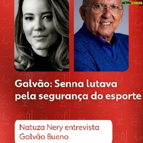 Natuza Nery - 1.9K Likes - Em conversa com @natuzanery, @galvaobueno conta ao #OAssunto desta quarta--feira que #AyrtonSenna lutava por mais segurança na #Fórmula1 e explica o que mudou após a tragédia com o piloto.
Galvão também relembra a trajetória gloriosa de Senna: três títulos mundiais, dezenas de provas vencidas e uma legião de admiradores por onde passou. Voz das grandes vitórias de Senna, Galvão tornou-se amigo do piloto e comandava a transmissão do dia do acidente.
Ouça o episódio completo no #g1