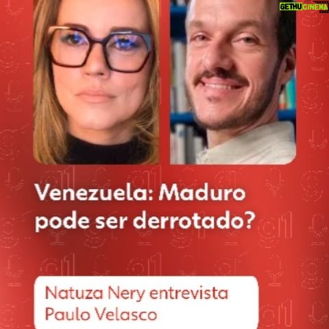 Natuza Nery - 2.7K Likes - 🎧 O Assunto - Há um risco de Maduro perder a eleição na Venezuela?
Em conversa com @NatuzaNery, o professor Paulo Velasco fala sobre esse cenário inédito de uma derrota do chavismo, o que não acontece desde 1999.
Você pode ouvir #OAssunto no #g1, no YouTube ou em sua plataforma de áudio preferida #venezuela #eleições #maduro