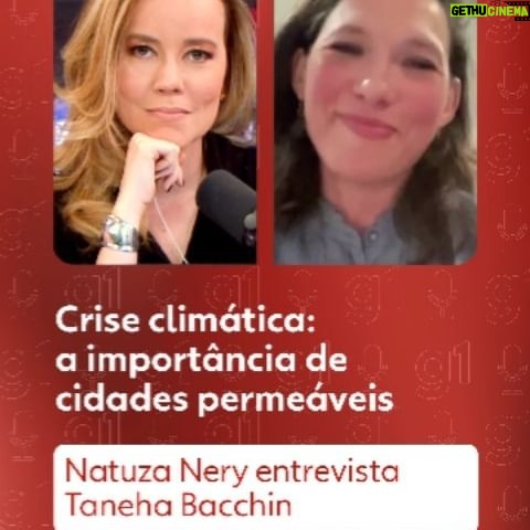 Natuza Nery - 5.3K Likes - 🎧 O Assunto - Os projetos urbanísticos que priorizam o concreto e acabam com áreas que suportam a água da chuva.
Em conversa com Natuza Nery, a arquiteta e urbanista Taneha Bacchin fala sobre esse tipo investimento que geram desastres.
Você pode ouvir #OAssunto no #g1, no YouTube ou em sua plataforma de áudio preferida. #criseclimática #cidadesesponja #meioambiente