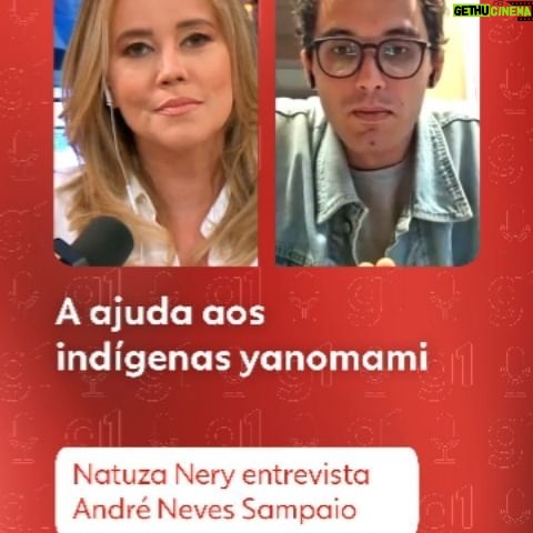 Natuza Nery - 1.3K Likes - 🎧 O Assunto - A situação desesperadora na Terra Yanomami um ano após decreto de emergência.
Em conversa com @NatuzaNery, o repórter André Neves Sampaio (@andrenevesampaio) do @profissaoreporter conta o que viu ao sobrevoar a região.
Você pode ouvir #OAssunto no #g1, no YouTube ou em sua plataforma de áudio preferida.