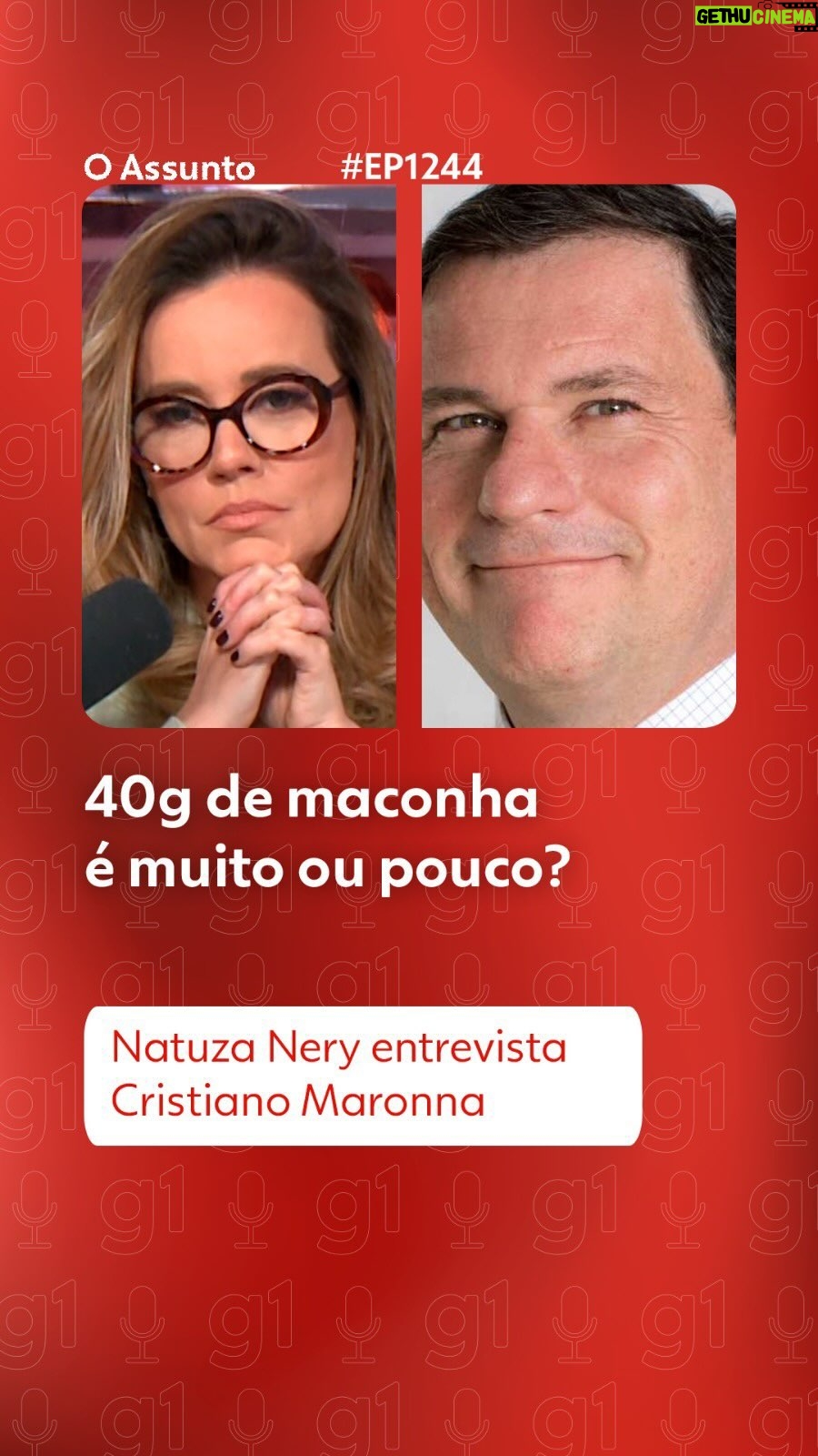 Natuza Nery - 3.6K Likes - 🎧 O Assunto - Após os ministros do STF fixarem o parâmetro de 40 gramas ou seis plantas fêmeas para diferenciar usuários de traficantes de maconha, fica a pergunta: é muito ou é pouco?
@NatuzaNery conversou com Cristiano Maronna, doutor em Direito Penal pela USP e diretor da organização Justa.
Você pode ouvir #OAssunto no #g1, no YouTube ou em sua plataforma de áudio preferida.
#stf #maconha #noticias
