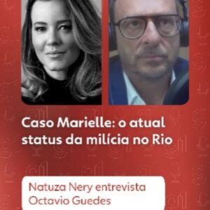 Natuza Nery Instagram - 🎧 O Assunto - Como está a situação do tráfico de drogas e da milícia na Zona Oeste do Rio.

Em conversa com @NatuzaNery, o jornalista da GloboNews e do g1 Octavio Guedes relata a expansão e as frentes do crime organizado na região.

Você pode ouvir #OAssunto no #g1, no YouTube ou em sua plataforma de áudio preferida. #crimeorganizado #milícia #riodejaneiro