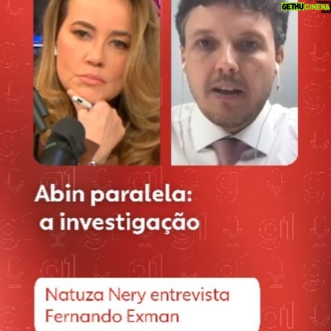 Natuza Nery - 2.7K Likes - 🎧 O Assunto - Em que pé está a investigação sobre a espionagem ilegal da Abin paralela do governo Bolsonaro.
Em conversa com @NatuzaNery, Fernando Exman, diretor de redação do jornal @valoreconomico em Brasília fala sobre os avanços da nova fase de apuração da estrutura montada.
Você pode ouvir #OAssunto no #g1, no YouTube ou em sua plataforma de áudio preferida #abinparalela #investigação