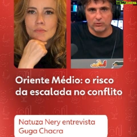 Natuza Nery - 1.5K Likes - 🎧 O Assunto - As mortes de nomes importantes do Hamas e do Hezbollah em ações de Israel podem levar a uma 'guerra total' no Oriente Médio?
Em conversa com @NatuzaNery, o colunista @gugachacra da @GloboNews analisa as implicações caso o conflito se espalhe por toda a região.
Você pode ouvir #OAssunto no #g1, no YouTube ou em sua plataforma de áudio preferida #orientemedio