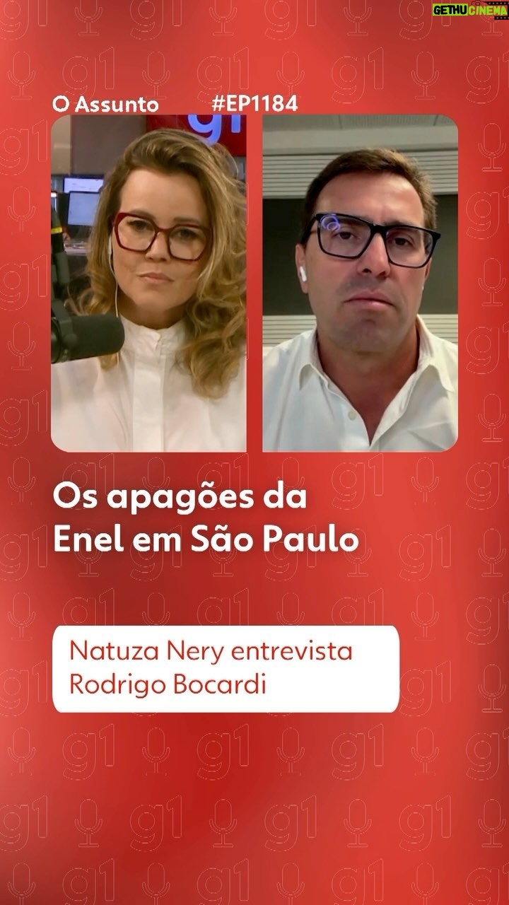 Natuza Nery - 1.6K Likes - #OAssunto 🎧 Na segunda quinzena de março, uma série de apagões atingiu São Paulo, a maior cidade do Brasil. O fornecimento de energia é responsabilidade da Enel, concessionária com contrato até 2028.
Os casos se somaram ao registrado meses antes, em novembro de 2023. Além dos apagões, a empresa registrou 340 mil quedas de energia não programadas em 2023, uma alta de 37% em relação à média dos anos anteriores.
O episódio desta quarta-feira debate o papel da agência reguladora na fiscalização e como será o processo aberto pelo Ministério de Minas e Energia. @NatuzaNery conversa com @rodrigobocardi e Joísa Dutra, da @FGV.oficial.
Ouça no #g1, no #YouTube ou em sua plataforma de áudio preferida.