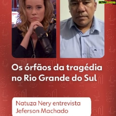 Natuza Nery - 9K Likes - 🎧 O Assunto - O drama dos órfãos da tragédia do Rio Grande do Sul.
Em conversa com @NatuzaNery, Jeferson Leon, presidente da Associação dos Conselheiros Tutelares do estado, conta como está sendo o acolhimento das crianças neste momento de dor.
Você pode ouvir #OAssunto no #g1, no YouTube ou em sua plataforma de áudio preferida. #riograndedosul #chuvasnors