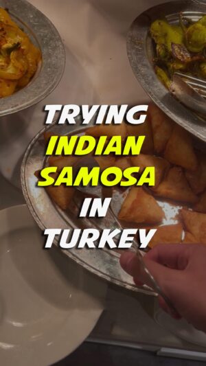 Navid Sole Instagram - Savoring the flavors of India in Turkey, one bite at a time! 🥟🍮

 #TurkishTreats #Turkey #FoodVlog #navidsole