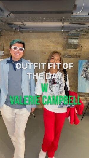 Navid Sole Instagram - Strike a pose with the beautiful @valeriemorriscampbell , the mother of the gorgeous fashion icon @naomi #OOTD #stlyeandfashion #NavidSole #ValerieCampbell