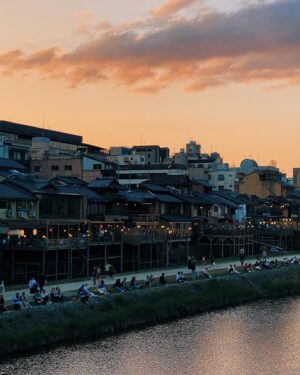 Nawapol Thamrongrattanarit Instagram - river runs through it . / kamo river #kyoto