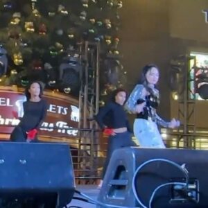 Nayah Damasen Instagram - My Christmas performances from @citadel_outlets & @outletssc ❤️ thank you so much for having me!! 

CHECK OUT my cover of “Last Christmas” on all streaming platforms!!😘

@saydizzle my beautiful choreographer, thank you for caring about this show just as much as I did and putting your all into each performance. Also for doing my hair and makeup for San Clemente ;)
HMU for Citadel: @karissa_symmons 
Photographer: @photosbykathlyn 
Stylist: @thisisme_ladyd