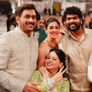 Nayanthara Instagram - @mahi7781  @sakshisingh_r 
The Mosssttt Sweetest Sir & Mammm 🤗🤗
You guys are just Pure Love❤️❤️❤️❤️
Stay Blessed foreverrrr 😇😇🧿🧿