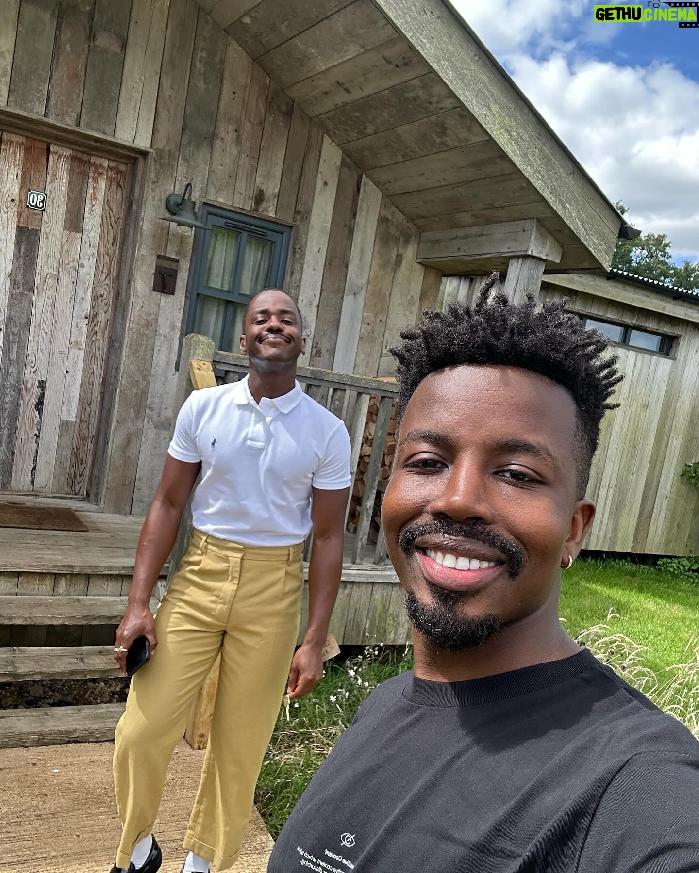 Ncuti Gatwa - 3 Likes - @britishgq thank you for a beautiful getaway 🙏🏿
And @mytentoryours thank you for everything ❤️