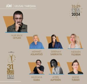 Nebil Özgentürk Instagram - ALTIN KOZA'mızdan yine yeni haber.. 

Adana Altın Koza’nın jüri üyeleri belli oldu..

23-29 Eylül tarihlerinde gerçekleşecek 31. Uluslararası Adana Altın Koza Film Festivali’nin NURİ BİLGE CEYLAN başkanlığındaki Ulusal Uzun Metraj Film Yarışması jürisinde, aktör ve yönetmen MEHMET ASLANTUĞ, oyuncu SERENAY SARIKAYA, yazar ve senarist NERMİN YILDIRIM, yönetmen ve senarist MUSTAFA KARA, kurgucu AYRİS ALPTEKİN Alptekin ile yazar, film eleştirmeni, küratör MÜGE TURAN yer alıyor...

Adana Büyükşehir Belediyesi ve Festival Onursal Başkanı ZEYDAN KARALAR’ın evsahipliğinde 31. Uluslararası Adana Altın Koza Film Festivali 23 29 Eylül tarihleri arasında yapılacak..
 
Başkanlığını MENDERES SAMANCILAR’ın yaptığı ve NEBİL ÖZGENTÜRK, İSMAİL TİMUÇİN, HÜSEYİN ORHAN, GÖKHAN MUTLAY ve MAHMUT GÖĞEBAKAN'dan oluşan Festival Yürütme Kurulu’nun açıklamasına göre.. 

Nuri Bilge Ceylan başkanlığındaki jüri üyeleri, "ön jüri"nin elemesinin ardından, Ulusal Uzun Metraj Film Yarışması'na katılmaya hak kazanan filmleri değerlendirecek.. @zeydankaralar01 @adanaaltinkozaff #nuribilgeceylan @mehmetaslantug @serenayss @nnerminyildirim #mustafakara #mügeturan #ayrisalptekin