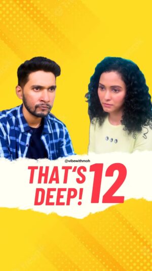 Neetha Shetty Instagram - That’s DEEP - EPISODE 12
#vibewithmoh #neethashetty 
.
.
.
.
.
.
.
.
When two individuals engage in passionate and intense discussions on seemingly irrelevant topics, it transforms into a conversation of utmost importance. Presenting the twelth part of the ‘That’s Deep’ series, where two people exchange PJs (poor jokes, pakao jokes, pathetic jokes) - AKA dad jokes. Feel free to let us know if you crave more of this delightful content! 😄🤔 #ThatsDeep #DadJokes #PoorJokes

[That’s Deep series, Poor jokes, Dad jokes, Humorous conversations, Indian Jokes, Indian PJ]