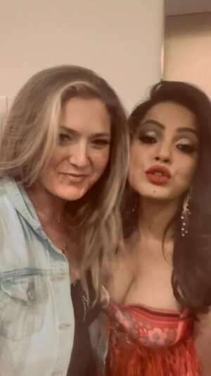Neetu Chandra Instagram - Love my girl @nituchandrasrivastava 
Had an amazing time at the fashion show tonight ❤️