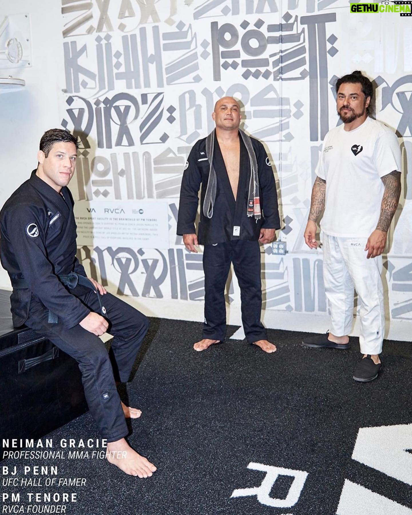 Neiman Gracie - 3 Likes - I want to say a BIG thank you to my brother @pmtenore
thank you for believing in me
and for the support you have given me and my family for so many years. RVCA has been the best sponsor I had in my career
but most important
thank you for letting me be around you. you are such a visionary man and I learn a lot just being around you. you have built an army and we always have your back! I wish you the best in this new chapter of your life and me and my family will always be here for you ❤️ thank you Sensei 🙇🏻♂️