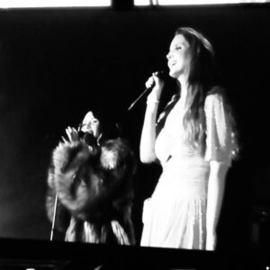 Nessa Barrett Instagram - from listening to ur vinyls in my bedroom to singing with u on stage. my heart is so full i love u Lana <3