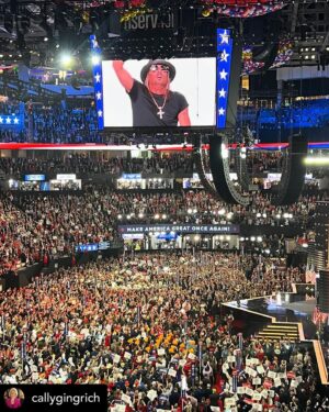 Newt Gingrich Instagram - An amazing finale to an incredible week! #RNC2024 🇺🇸