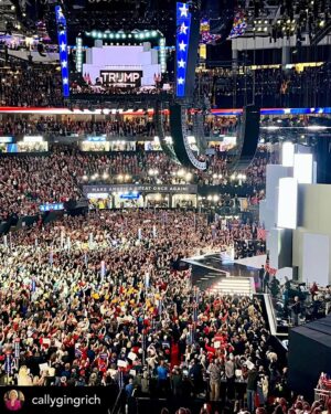 Newt Gingrich Instagram - An amazing finale to an incredible week! #RNC2024 🇺🇸