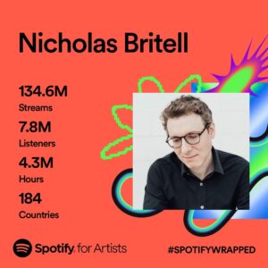 Nicholas Britell Instagram - Thank you all so much for listening this year!! I am so grateful to everyone who spent time with my music ❤️Looking forward to creating and releasing more over the next 12 months!