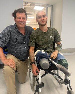 Nicholas Kristof Instagram - I’m full of admiration for these Ukrainian war veterans I met at the Superhumans hospital in Lviv, Ukraine. Most were planning to return to the front on artificial limbs. That grit and resilience is why Ukraine is beating Russia. I write about them in my column today in @nytopinion