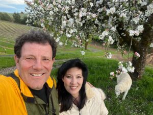 Nicholas Kristof Instagram - One of the best things about having an apple orchard is…the blossoms! @kristoffarms