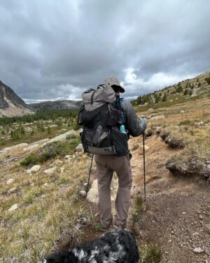 Nicholas Kristof Instagram - Backpacking with my daughter, Caroline, and her boyfriend, Adam, on the Pacific Northwest Trail in WA state. I wrote my column today about the glories of hiking in the wilderness.