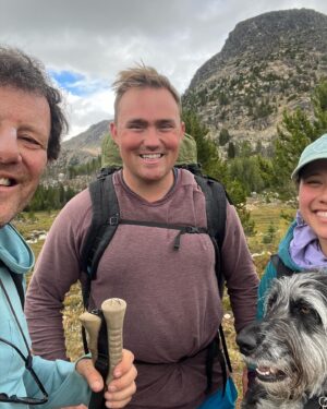 Nicholas Kristof Instagram - Backpacking with my daughter, Caroline, and her boyfriend, Adam, on the Pacific Northwest Trail in WA state. I wrote my column today about the glories of hiking in the wilderness.