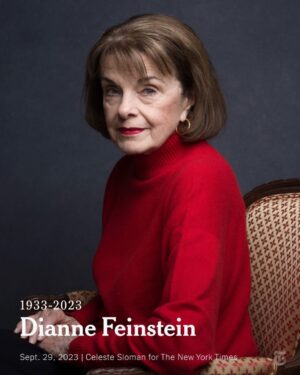 Nicholas Kristof Instagram - Dianne Feinstein, pioneering female politician and expert on international security — and just a lovely person — is dead at 90. I hope she’s remembered not for her decline in recent years but for her trailblazing career that did so much good. RIP, Dianne. What a career of public service you had!