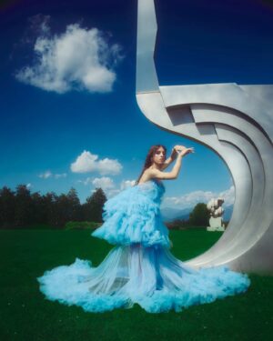 Nick Cerioni Instagram - Angelina Serving fairytale realness ✨
Vanity Fair cover story 

Ph @ursu_photographer 
#styledbynickcerioni 
Assistants @noemimanago_ @_ilariataccini_ @niko.prete 
Mua @lucacianciolo 
Hair @angelorosauliana 

Vanity EIC @marchettisimone 
Production @marinamoretti64 
Angelina Management @martalatarma @valemariany @la_maffi 
Press office @giuliatrippa