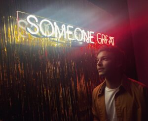 Nick Fink Instagram - Go watch Someone Great on Netflix. It’s a real treat. Happy for you @jennkaytin