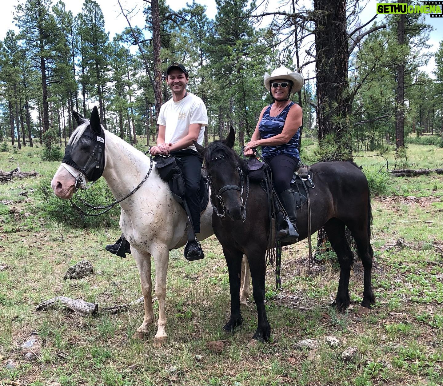 Nick Fink - 4.6K Likes - Insanely pretty ride with my mom and Luna and Walker :)