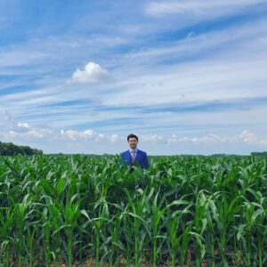 Nick Fink Instagram - Man In Corn