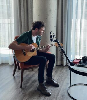 Nick Fink Instagram - Something is coming.... it’s a song... that’s what the something is. 

Pic from @elizahbennett ty :)