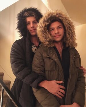 Nick Fink Instagram - He was the only one who asked me to the big dance. #taggedshow #jrandon