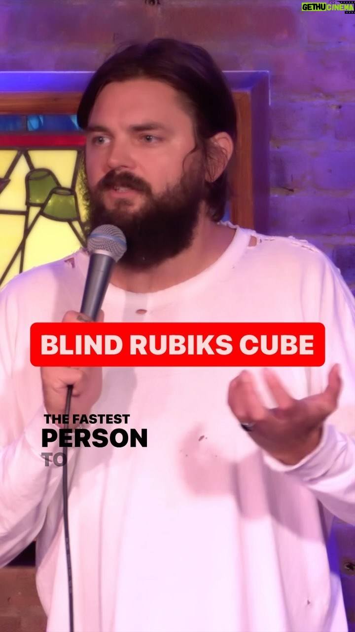 Nick Thune - 1.5K Likes - Dania Beach, FL May 10-12 PHOENIX, AZ June 27-29 and more dates… link in bio. #nickthunejokes #standupcomedy #live #comedy #fyp #rubikscube #blind @comedycellarusa
