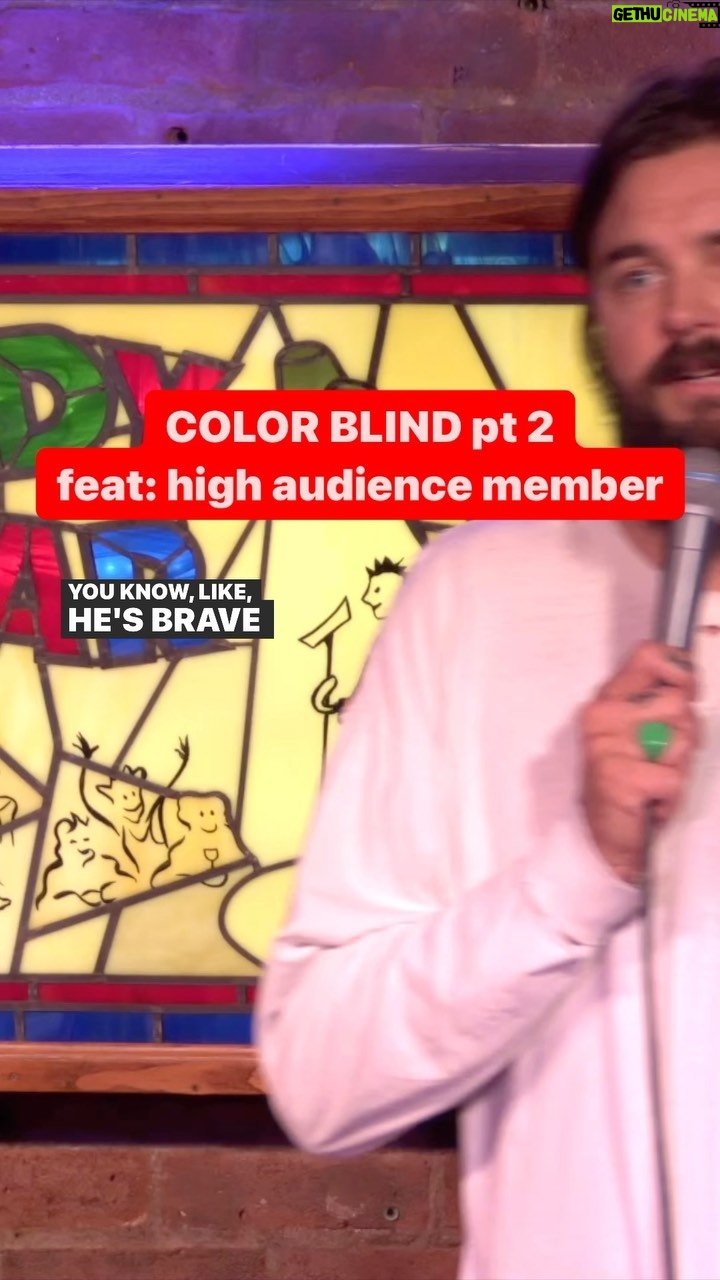 Nick Thune - 878 Likes - Austin Dec 5 Nashville Dec 20 link in bio #standup #standupcomedy #nickthune #nickthunejokes #fyp #crowdwork #comedy #funny #colorblind
