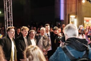 Nico Sallach Instagram - Hey everyone,
I’m still speechless and need some time to process and realize what actually happened. „TEKKNO-Live in Europe“ celebrated its cinema premiere in the legendary theatre @lichtburgessen and it was a total success. I want to thank everyone who was there, everyone who made this movie and this evening possible, and of course, THANK YOU for all your support!!! Oh, and for those who weren’t there, our baby hits the big screens all across Germany on March 20th 🤩
📸 @merlinmorzeck 
#tekknoliveineurope #tekkno #electriccallboy #cinema