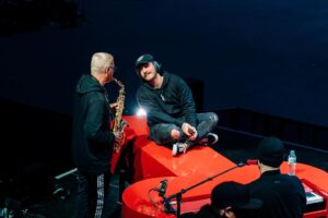 Nico Sallach Instagram - I haven't processed what happened yesterday yet. Thanks for one of the most beautiful, emotional, and craziest days of my life... I'm pretty sure that the Lanxess Arena is still shaking!! Also, a huge thanks to all the people out there who support us so much!!! Thanks to our crew and thanks to my family and friends for always having my back! And I need to tell you how grateful I am to be a part of @electriccallboy ❤️You guys have changed my life!

One last thing: „Hypa Hypa“ has been sold 200,000 times…that means it's gold... we actually got a golden record 🙈 Do you know how crazy that is?! Before I start crying again... THANK YOU! I love you.

📸 @robert_nowell_photography 

#tekkno #goldenrecord #goldeneschallplatte #electriccallboy #hypahypa