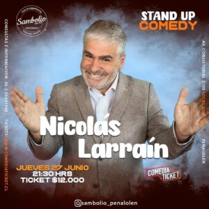 Nicolás Larraín Instagram - JUEVES 27 junio @sambolio_penalolen