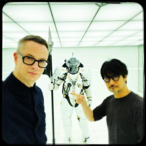 Nicolas Winding Refn Instagram - Hanging at Hideo’s house 🤖