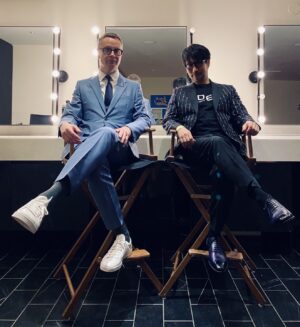 Nicolas Winding Refn Instagram - Hideo ❤️ NWR