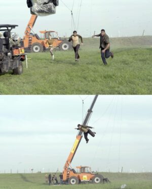 Nik Dodani Instagram - some twisties bts. i appreciate all the “they did you dirty” messages, but it was an honor to fly first 🌪️🐄🌪️