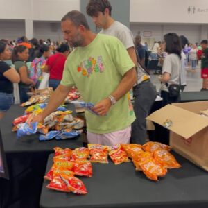 Nik Richie Instagram - What an amazing day @stylesaves - Over 15,000 kids were supplied with the schooling essentials, including sneaker 👟 and new school clothes. Honored to be part of such a strong yearly event. Shoutout to the queens @isabelagrutman & @rachael.russell for all their hard work. And thank you to the Beckham family for always showing up for Miami. @davidbeckham took over 1,000 pictures with kids. What a classy friend. Also, thank you to my best friend @davidgrutman for putting his heart into these kids. He really LOVES Miami and his community. 🍎 See you tomorrow for another 10,000 kids!