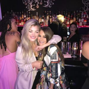 Nikki Grahame Instagram - Such a treat catching up with this angel @kfaith08 excited for our adventures next year!!