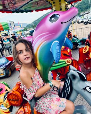 Nikki Sixx Instagram - Happy birthday Ruby-5 years old today.You make our life a constant adventure-We love you more than you could ever know. Todays gonna be a great day ♥️🎂🐴 HBD 🐻