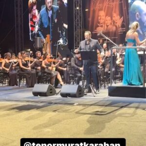 Nilgün Belgün Instagram - Mükemmel bir gecenin ardından 🎼🎼🎼♥️♥️♥️♥️♥️♥️ @tenormuratkarahan 👏👏👏👏👏@kristine.opolais👏👏👏👏👏 @beatricevenezi 👏👏👏👏👏
