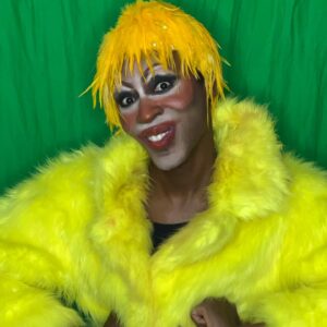 Nina Bo'nina Brown Instagram - Well i literally spent 3 days combing out my locs never again! 😩. And i forgot how quick our hair shrinks up, my hair was long but then shrunk really quick lol  but it looks cute i guess. #locs #hair #makeup #rpdr #dragqueen #menwithlocs