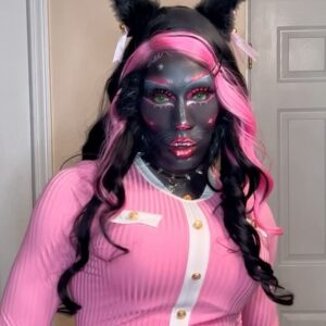 Nina Bo'nina Brown Instagram - Never been the black cat meowww. New All stars 9 rawview now . Song by Azealia Banks #rpdr #makeup #monsterhigh #allstars
